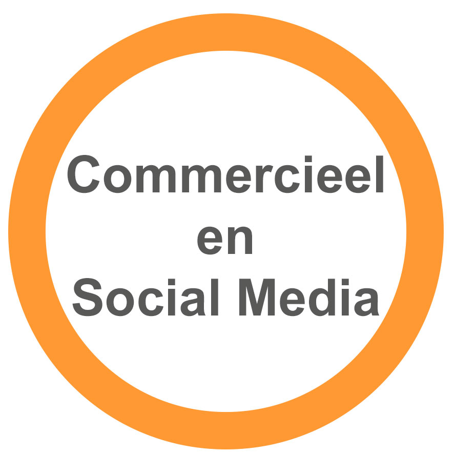 cirkelgeel commercieel en social media