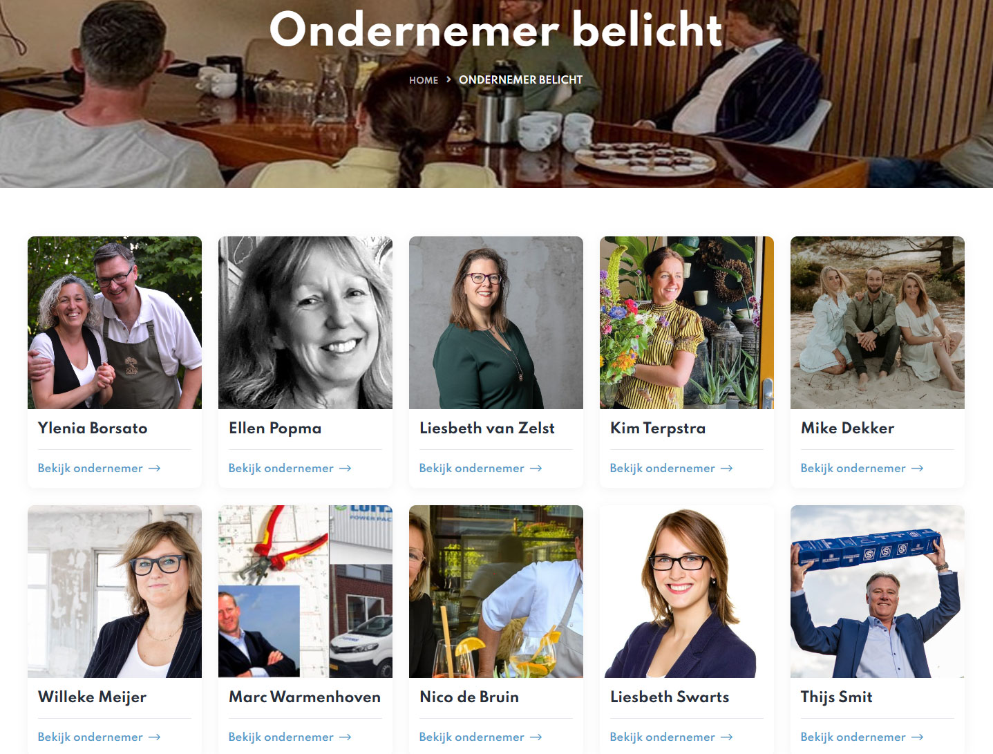 ondernemer belicht